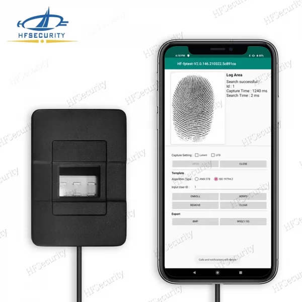 Portable Fingerprint scanner